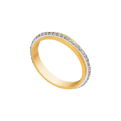 Nhẫn cưới Kim cương Vàng 18K PNJ DD00C000160