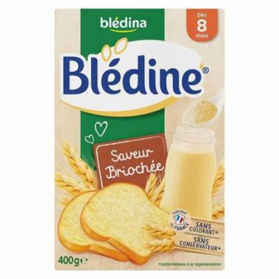 Bột pha sữa Bledina 8M vị bánh mỳ 400g