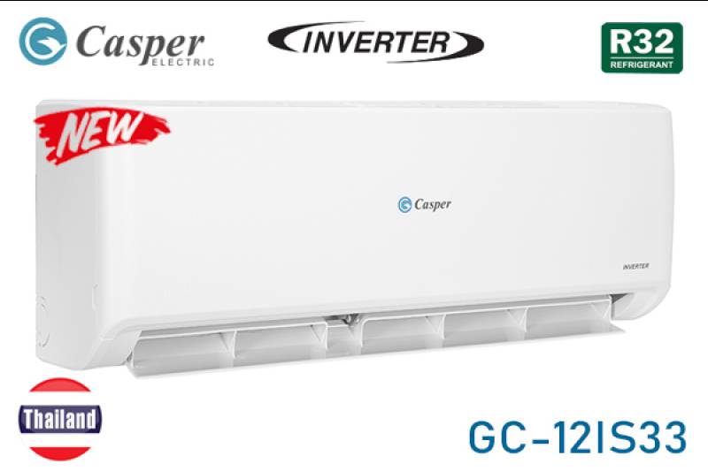 Điều hòa Casper Inverter 1 chiều 12000 BTU GC12IS35 2023