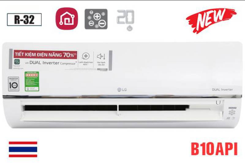 Điều hòa treo tường LG 2 chiều Inverter 9000Btu B10API