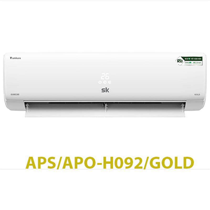 Điều hòa Sumikura 9000BTU 2 chiều inverter APS/APO-H092 GOLD