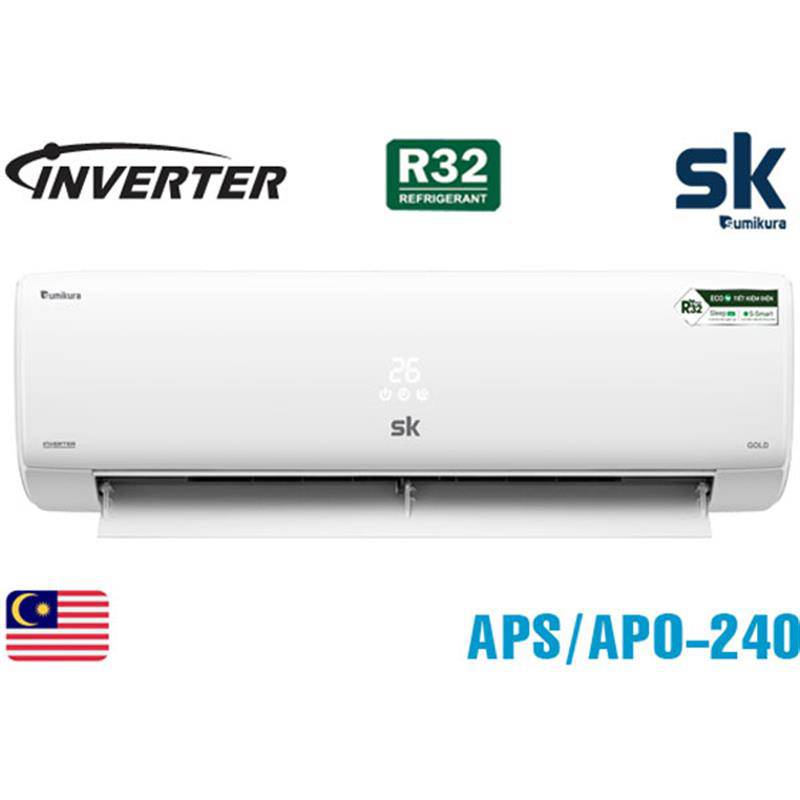 Điều hòa Sumikura 24000BTU 1 chiều inverter APS/APO-240 GOLD