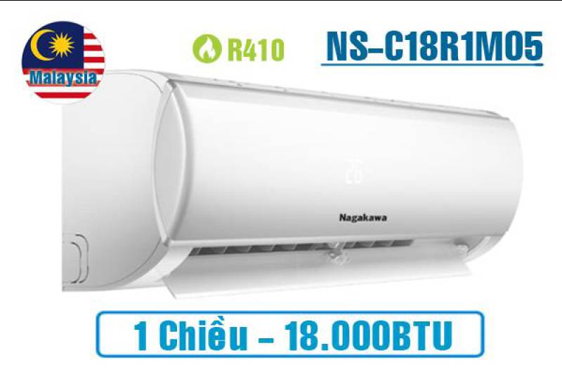 Điều hòa Nagakawa 18000BTU 1 chiều NS-C18R1M05