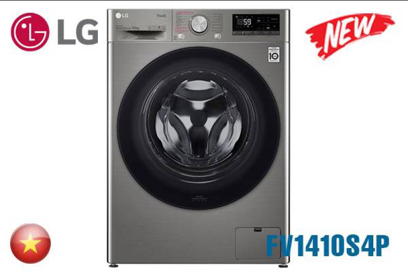 Máy giặt LG 10kg cửa ngang FV1410S4P