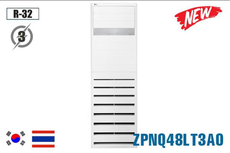                   Điều hòa tủ đứng LG 48000BTU 3 pha gas R32 ZPNQ48LT3A0              