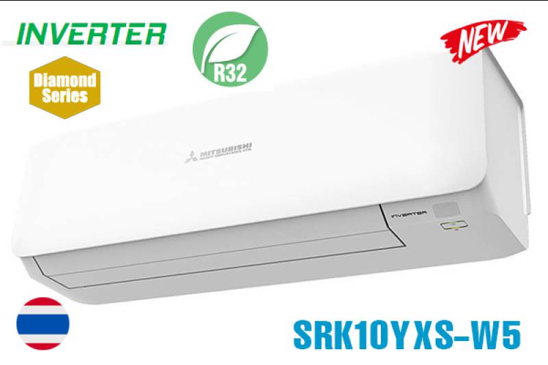                   Điều hòa Mitsubishi Heavy inverter 9000BTU 1 chiều SRK/SRC10YXS-W5              