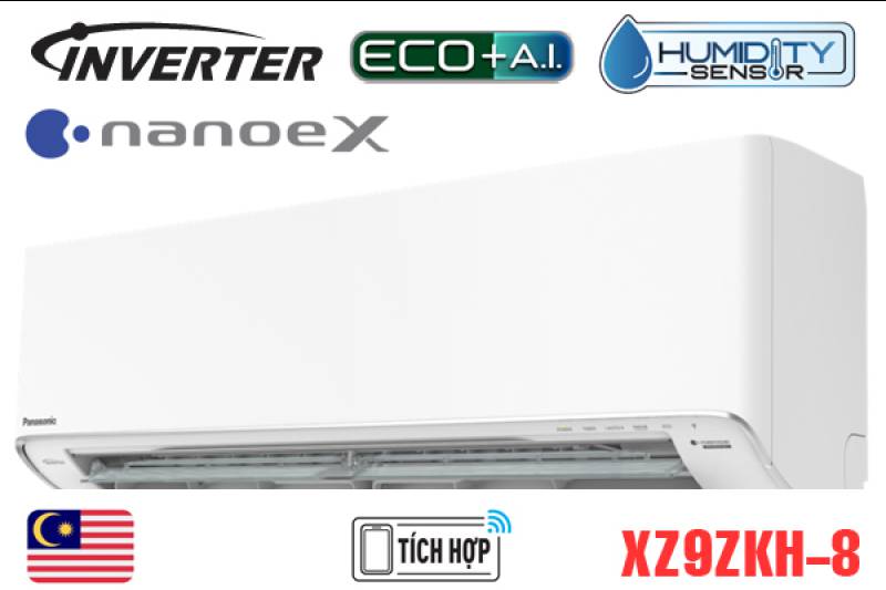                   Điều hòa Panasonic 2 chiều inverter 9.000BTU XZ9ZKH-8              