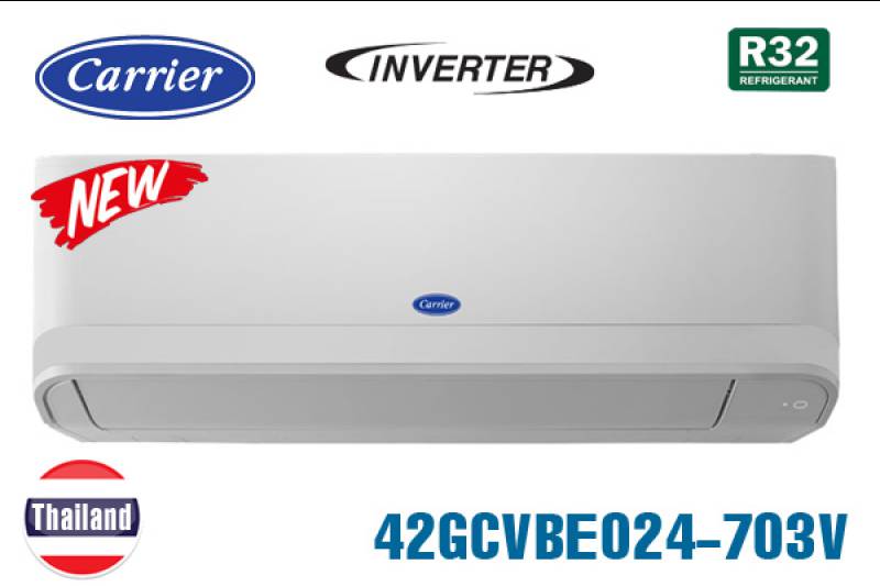                   Điều hòa Carrier 24000BTU 1 chiều inverter 42GCVBE024-703V              