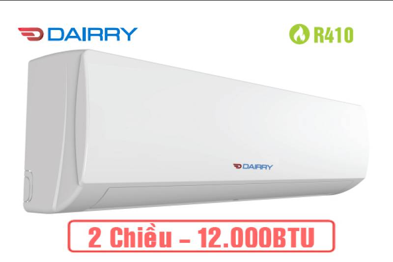                   Điều hòa Dairry 12000BTU 2 chiều DR12-KH              