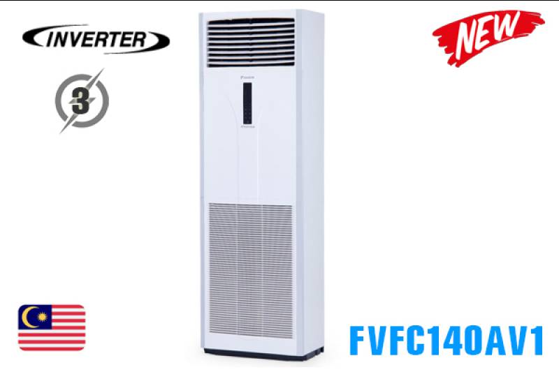                   Điều hòa cây Daikin 46.500BTU inverter 1 chiều FVFC140AV1              