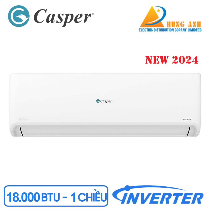 Điều hòa Casper 18000 BTU inverter 1 chiều TC-18IS36