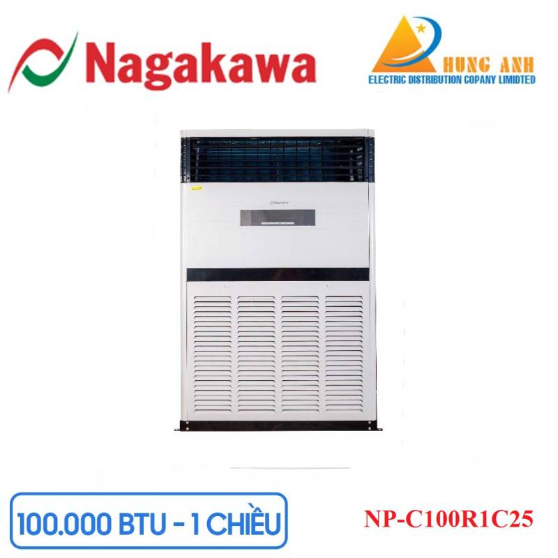 Điều hòa tủ đứng Nagakawa  NP-C100R1C25 1 Chiều 100.000BTU