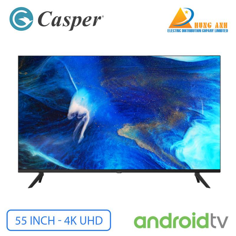 Android Tivi Casper 4K 55 Inch 55UAG610