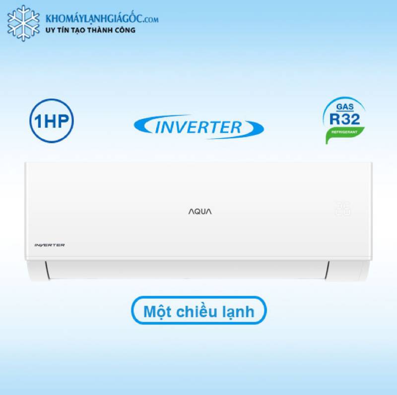  	Máy Lạnh Aqua Inverter 1 HP AQA-RV9QC