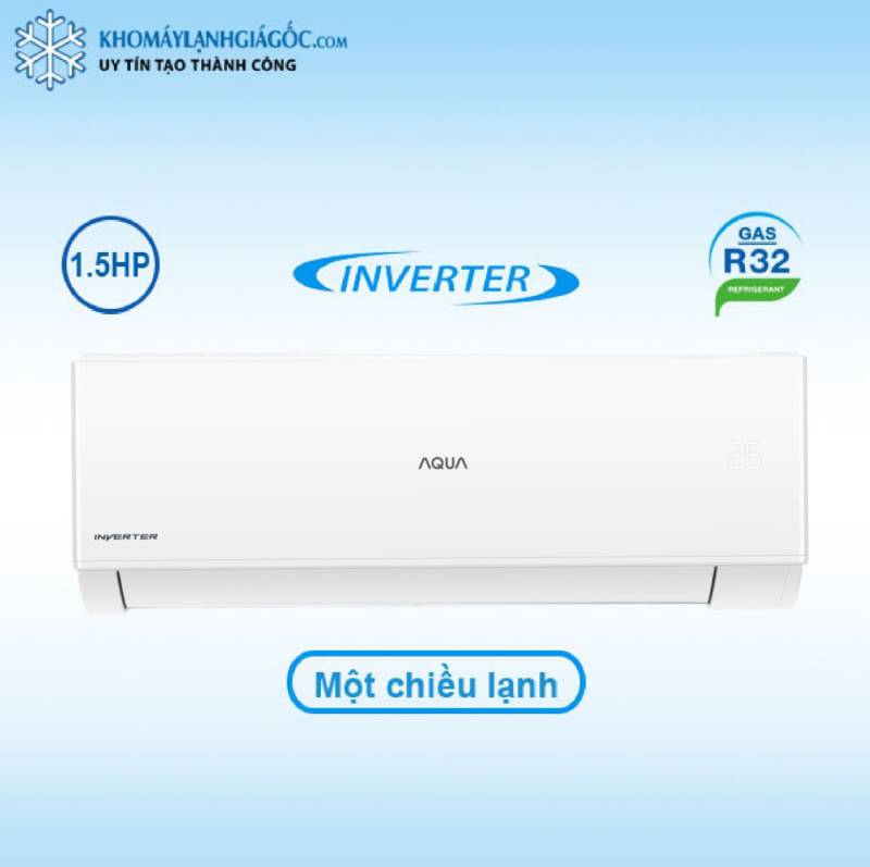  	Máy Lạnh Aqua Inverter 1.5 HP AQA-RV13QC