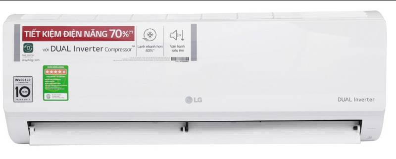 Máy lạnh LG 2.5hp inverter V24ENF1 model 2022 nhập khẩu Thái Lan