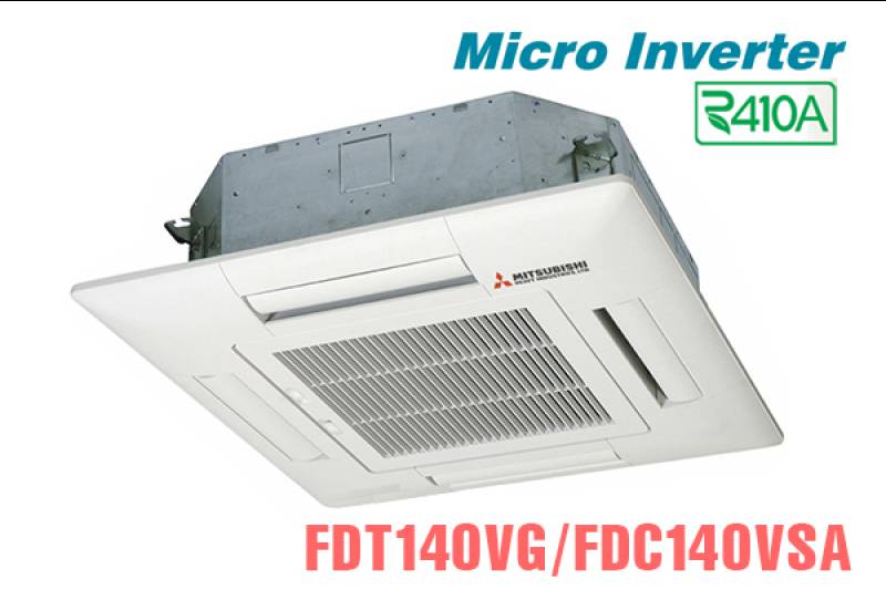 Điều hòa âm trần Mitsubishi Heavy 50000BTU Inverter 2 chiều 3 Pha FDT140VH/FDC140VSA