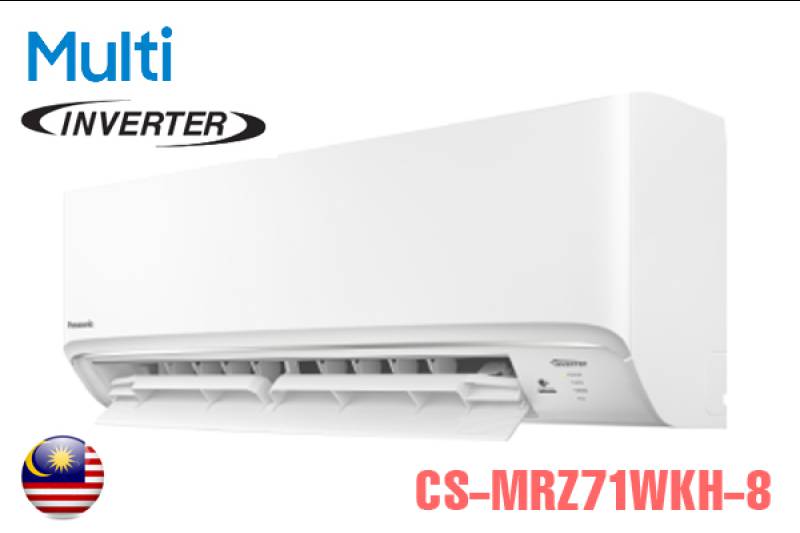 Điều hòa multi Panasonic treo tường 2 chiều Inverter 24000BTU CS-MRZ71WKH-8