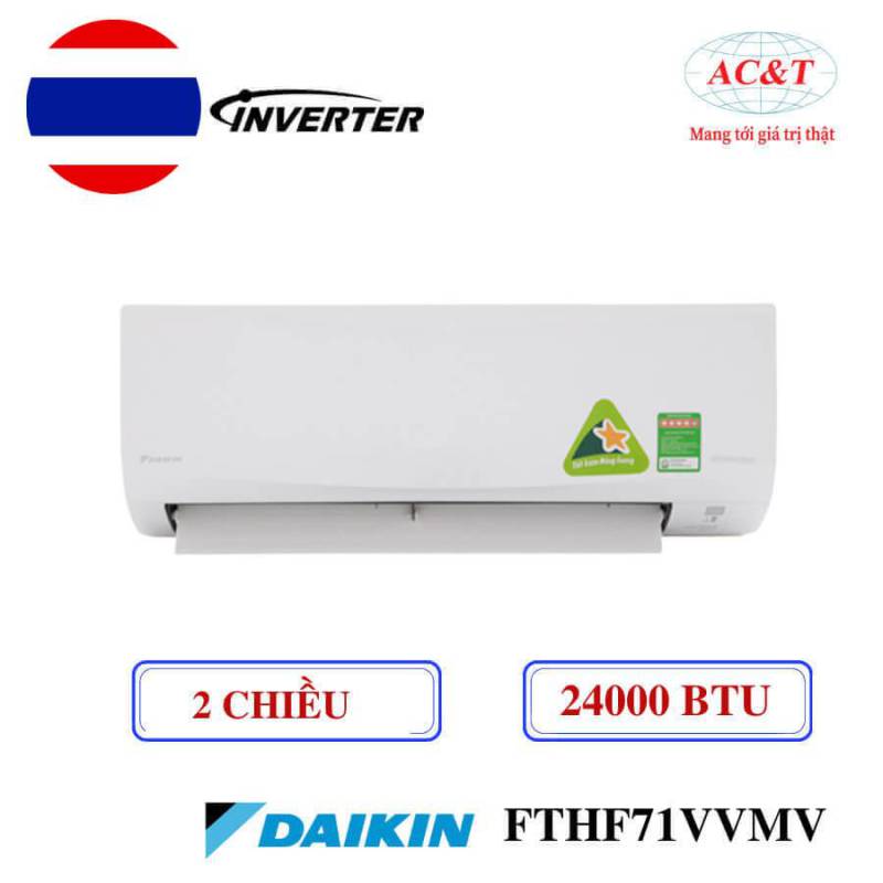 Điều hòa Daikin FTHF71VVMV 2 chiều 24000BTU inverter