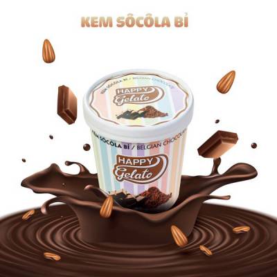  										Kem Chocolate Bỉ 475ml 									