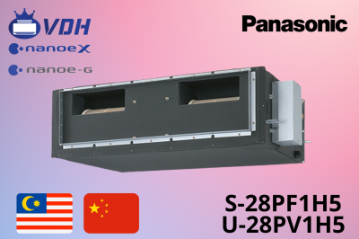 Điều Hòa Nối Ống Gió Panasonic 28000Btu 1 Chiều S-28PF1H5/U-28PV1H5