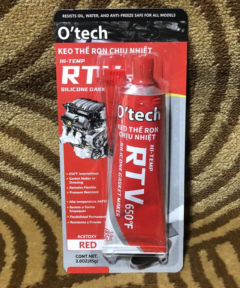 Keo thế ron chịu nhiệt O’tech Hi-temp RTV 650F 85gr