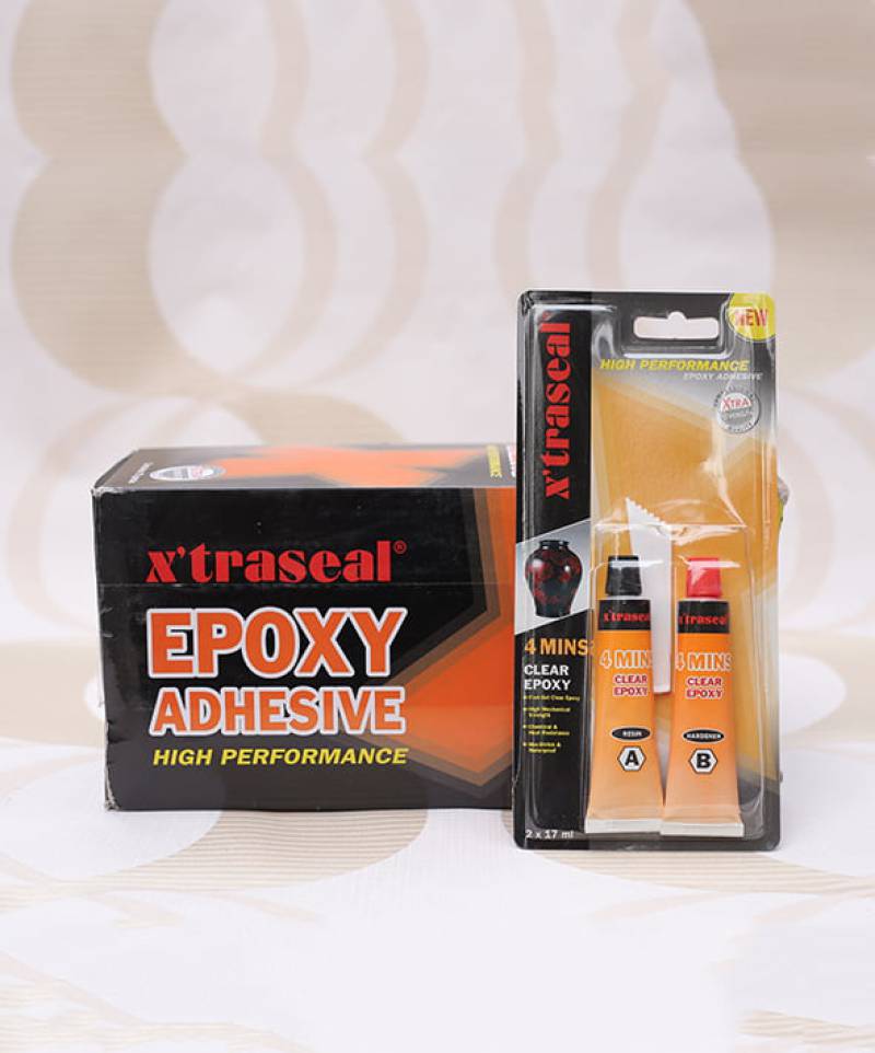 Keo Epoxy X’traseal 4 Minutes Clear 17ml x 2