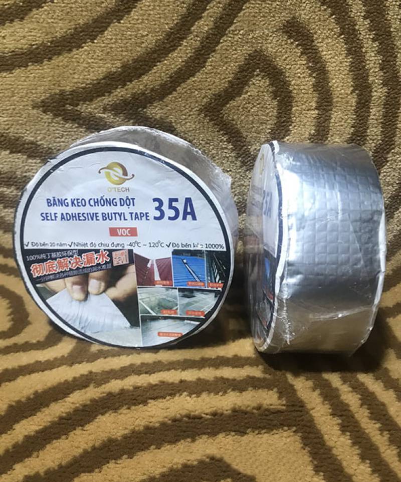 Băng dính chống dột 35A O’tech Self Adhesive Butyl