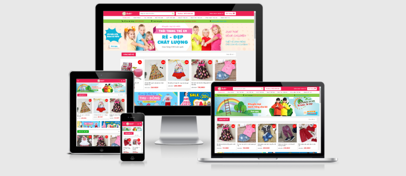 Theme Wordpress thời trang trẻ em Baby.vn | Theme wordpress bán hàng trẻ em