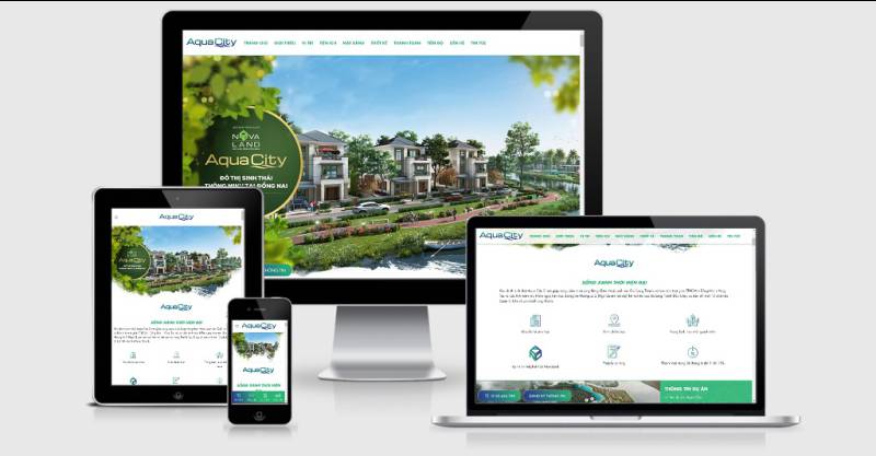 Theme Wordpress dự án động sản đẹp AquaCity - số 41