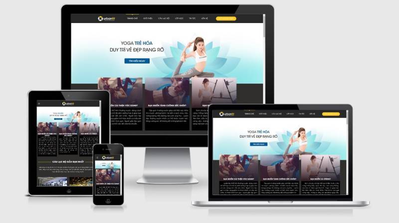 Theme Wordpress giới thiệu phòng Gym - Fitness - Yoga - Mua Theme Wordpress Giá Rẻ