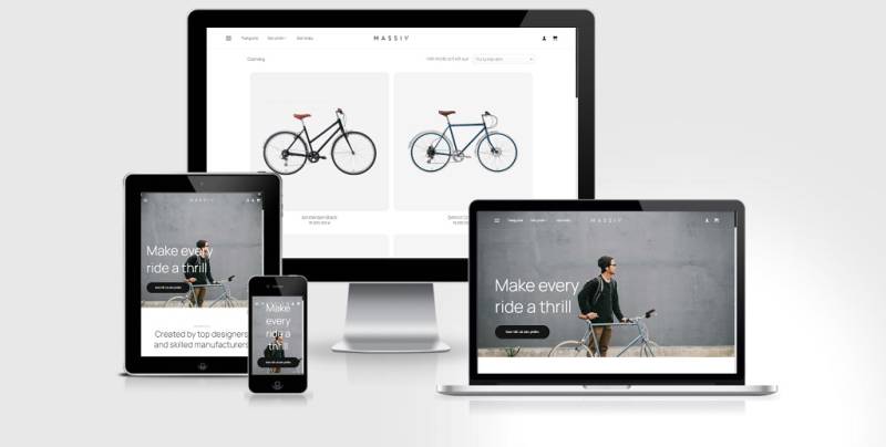 Theme Wordpress bán xe đạp cao cấp mẫu số 3