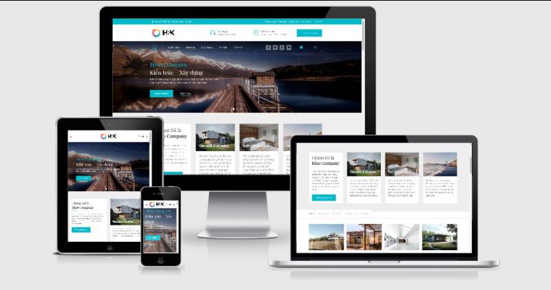 HnK - Theme Wordpress nội thất , xây dựng, kiến trúc bất động sản đẹp