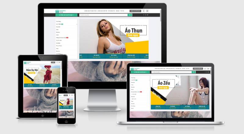 Theme Wordpress thời trang cao cấp mẫu số 15 - Giao diện web