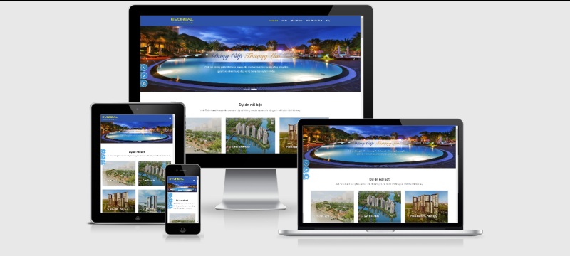 Theme wordpress dành cho công ty bất động sản - EvoReal