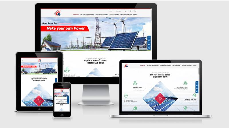 Theme Wordpress năng lượng mặt trời số 2 - Easy Solar Energy