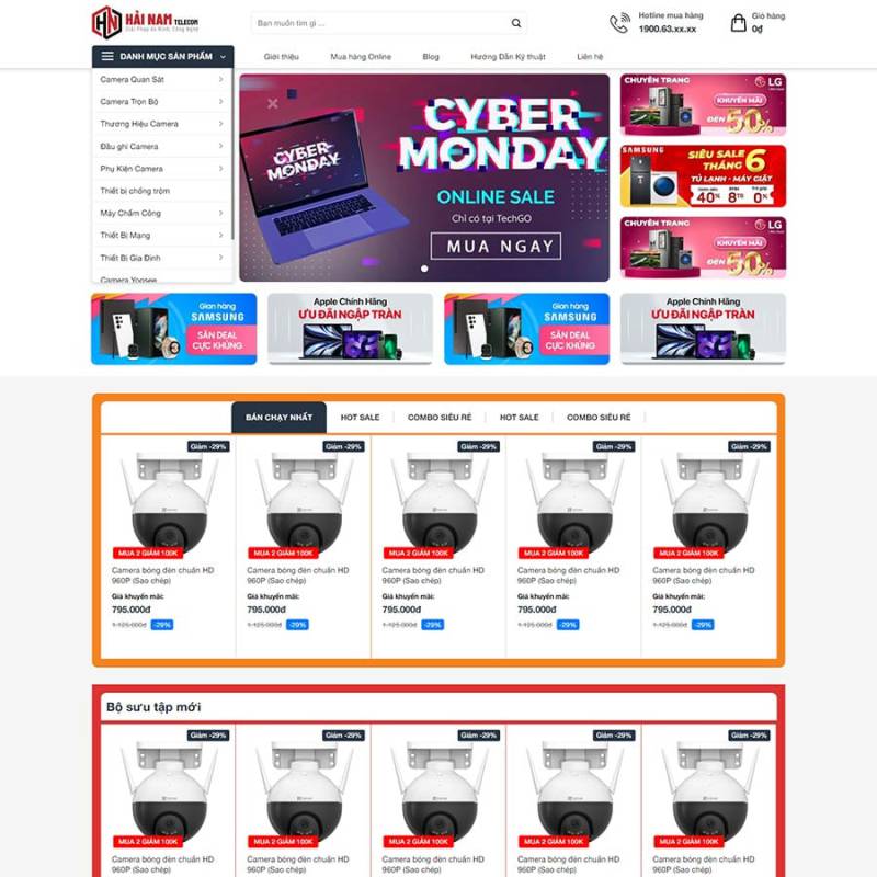  Theme WordPress Shop bán camera 05