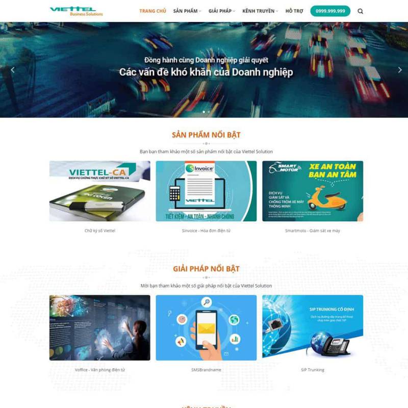  Theme WordPress giới thiệu công ty dịch vụ viễn thông, internet