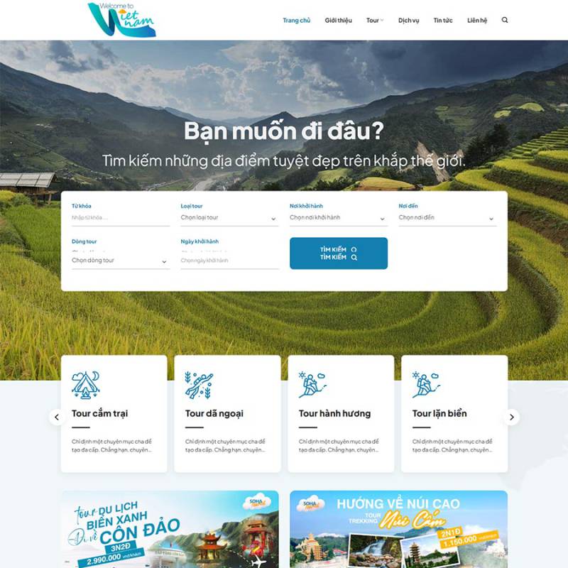  Theme WordPress du lịch 21