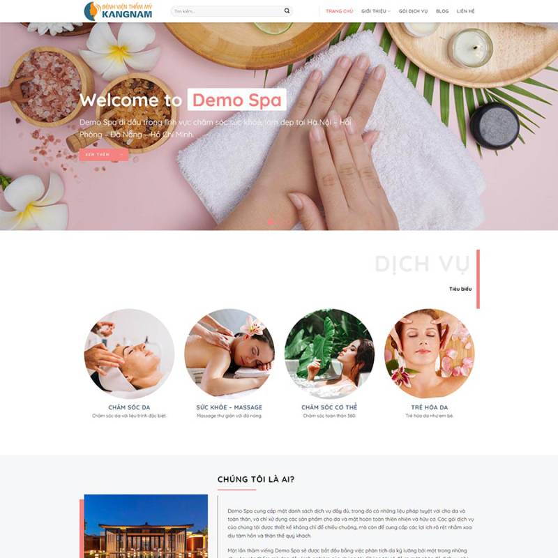  Theme WordPress Spa, làm đẹp 15