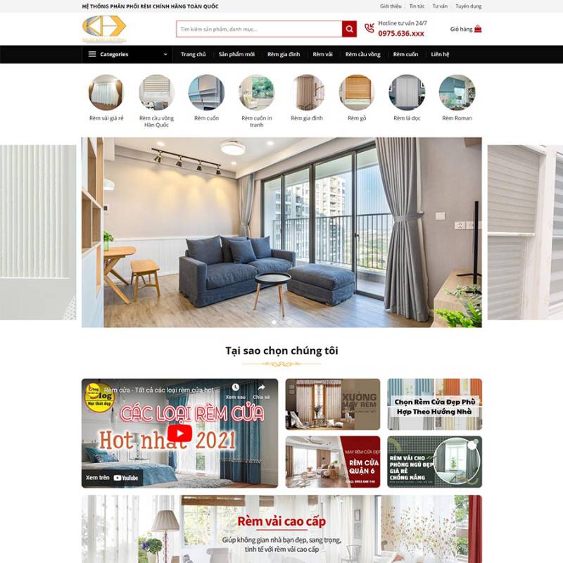  Theme WordPress bán rèm cửa 03