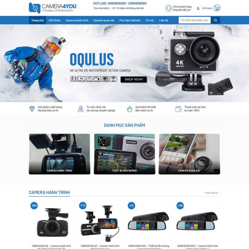  Theme WordPress Shop bán camera 01