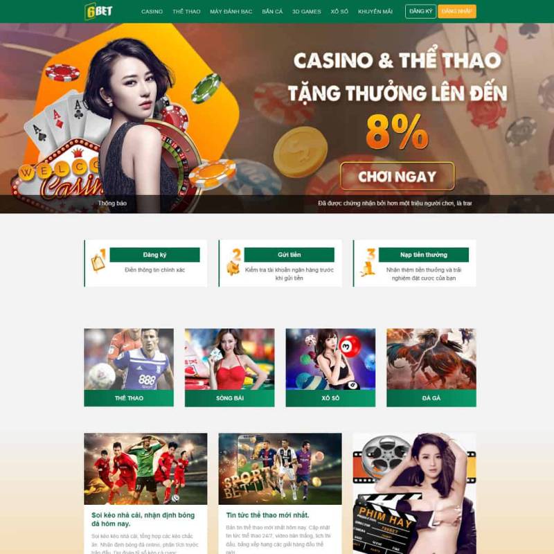  Theme WordPress Kubet, Casino, Poker 05