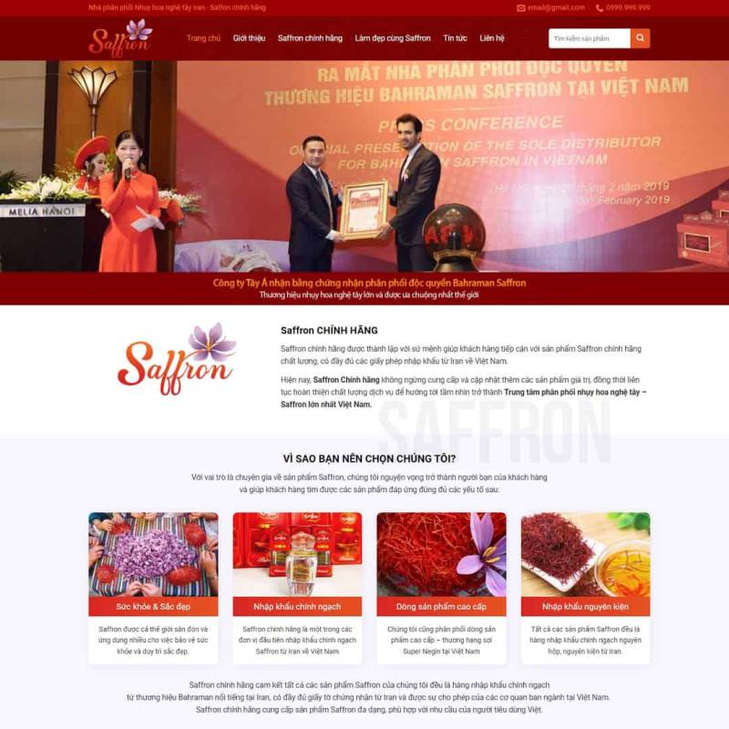  Theme WordPress thực phẩm chức năng 06