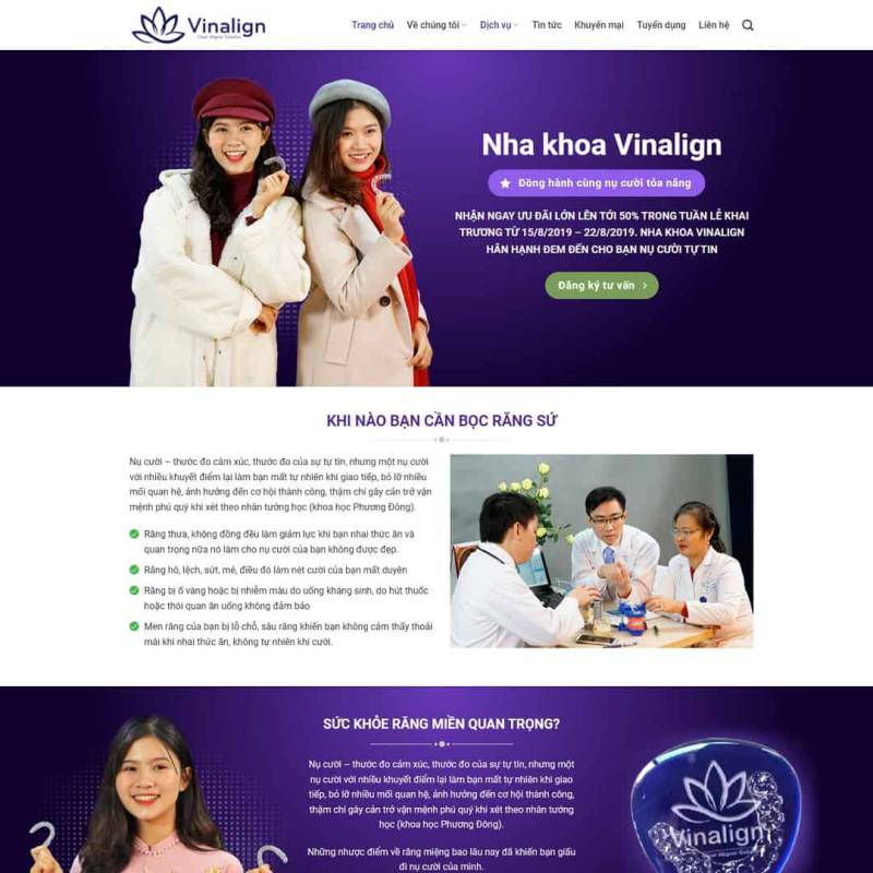  Theme WordPress dịch vụ Nha Khoa 03