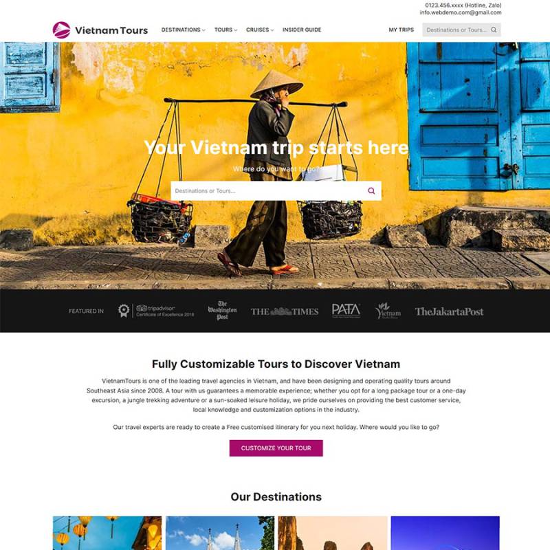  Theme WordPress du lịch 18