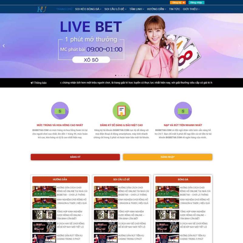  Theme WordPress Kubet, Casino, Poker 04