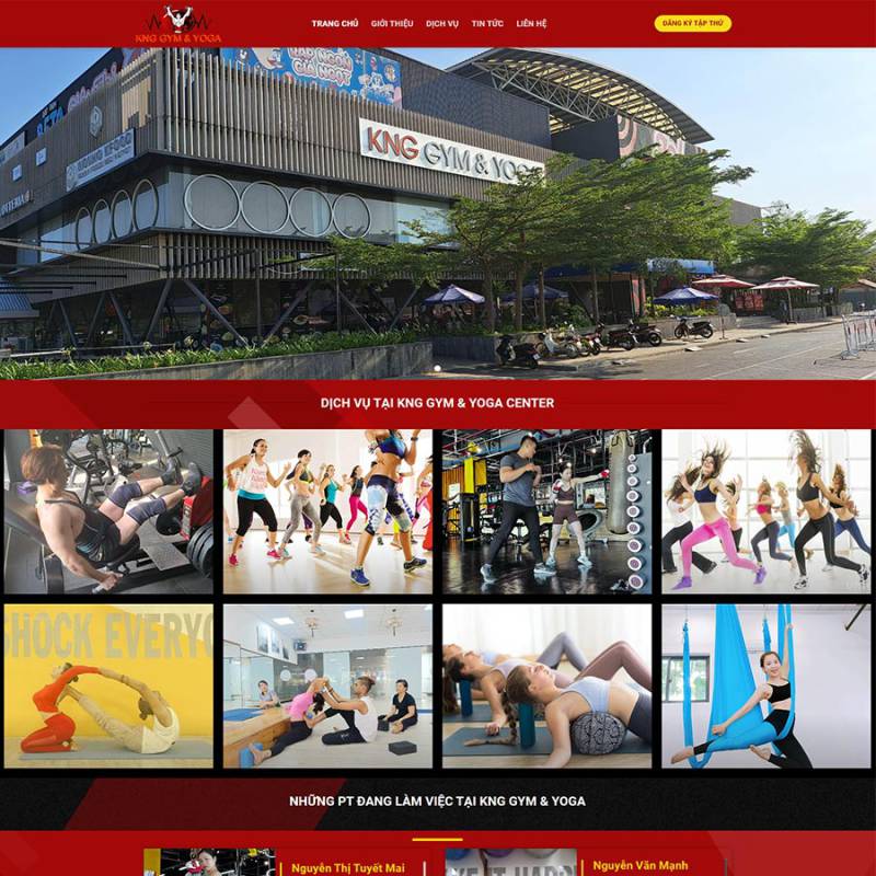  Theme WordPress trung tâm thể hình – phòng tập gym 03