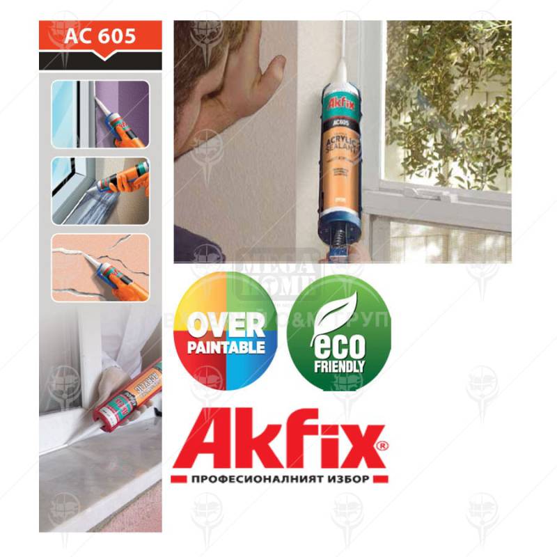 Keo trám khe gốc Acrylic Akfix AC605