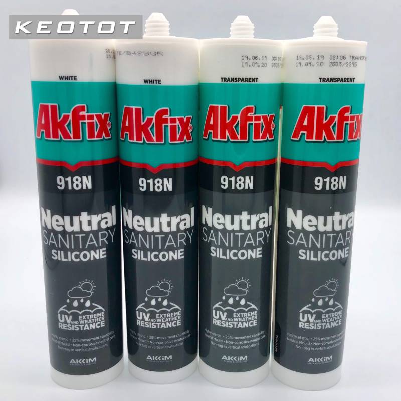 Keo Silicone trung tính kháng nấm mốc, chịu thời tiết Akfix 918N